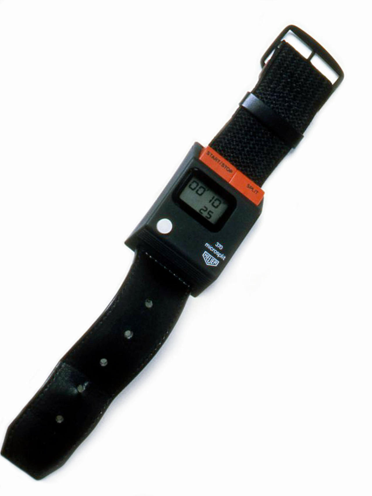 Microsplit 370 1977 Wrist stopwatch Heuer
