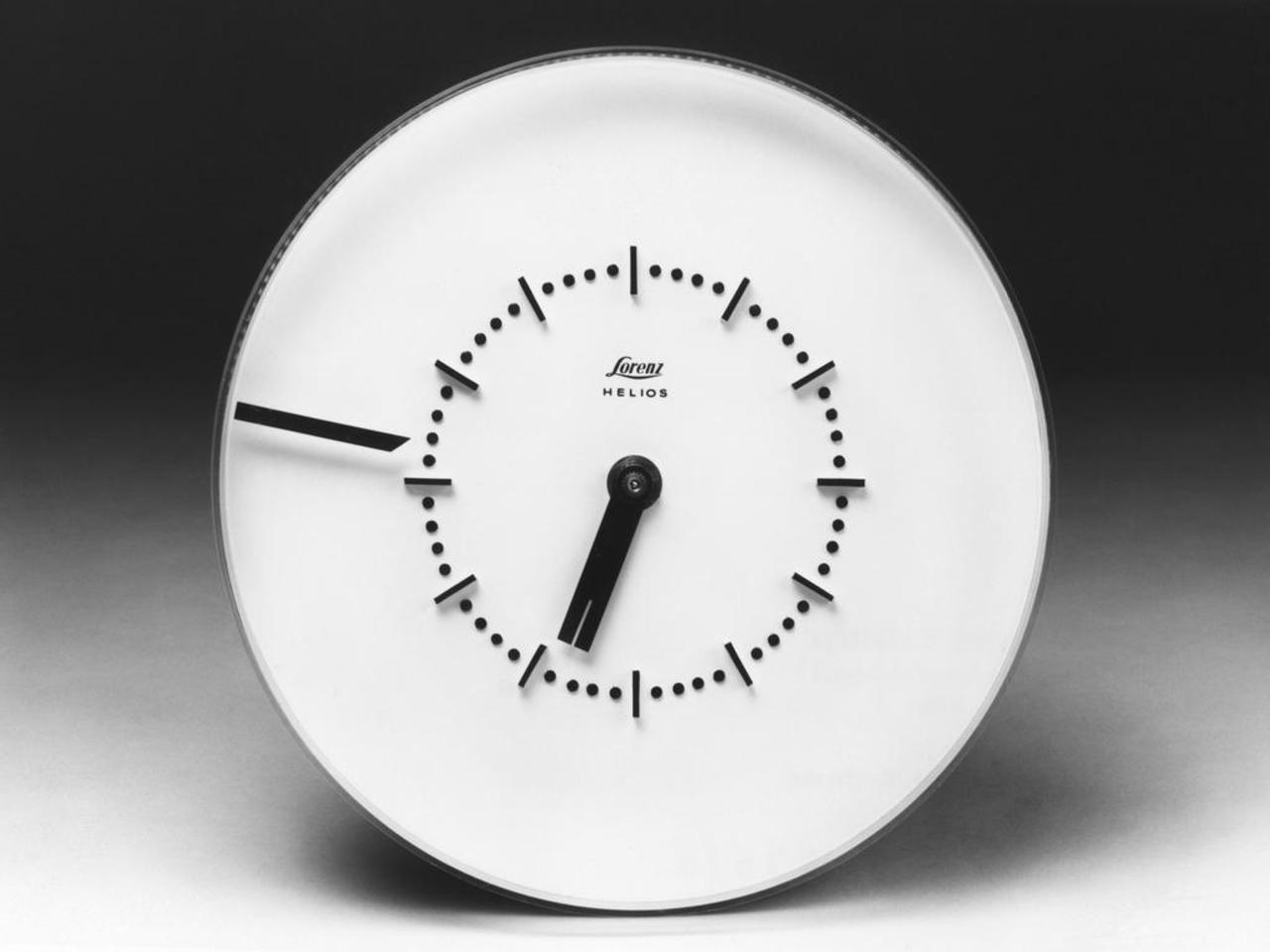 Lorenz Helios clock by Richard Sapper