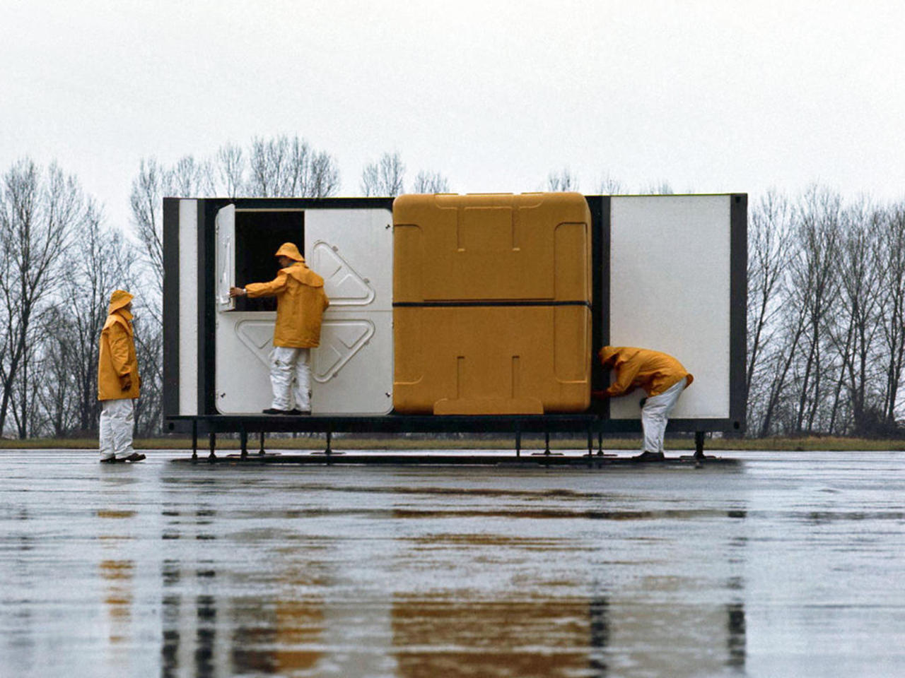 Mobile Housing Unit by Richard Sapper with Marco Zanuso