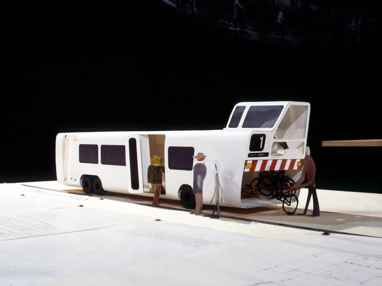 Bus for Bicycles 1976 Experimental project FIAT